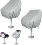 Seat Covers - Waterproof Outdoor Seat Covers for Pontoon Boats, Captain&