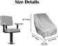 Seat Covers - Waterproof Outdoor Seat Covers for Pontoon Boats, Captain&