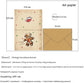 Christmas cards with envelopes - 6 sets - Christmas Eve cards - Christmas decorations - Christmas cards - New Year&