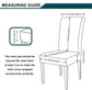 Chair Covers - Set of Velvet Chair Covers - Gray Chair Covers - Stretch Dining Chair Covers - Set of 6