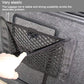 Car Trunk Storage Net (2-Pack) - Storage Bag 50*25cm - With Velcro - Car Seat Storage Net - Universal Net Bag for SUVs, Sedans and Trucks - Suitable for storing mobile phone accessories, water bottles