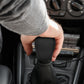 Transmission Lever Cover - Car Gear Shift Knob Cover - Car Gear Shift Knob Protective Cover - Car Round Soft Silicone Anti-slip Gear Shift Knob Cover - Black