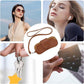 Portable Sunglasses Case - Glasses Case with Neck Strap - Dimensions: 16.5 x 7.4 x 0.9 cm - Compact and Durable Design - Perfect for Hiking, Camping and Traveling - Brown