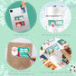 Labels - (500 sheets) - Gift labels - Label stickers - Handwritten labels - Christmas gift labels - Christmas gifts for women, men and mothers - Christmas wrapping paper - Christmas decorations - 7.5*4 cm