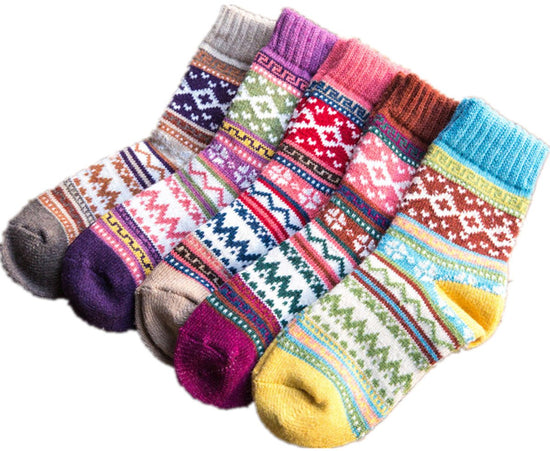 Pack of 5 pairs - Thick, warm women&