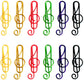 Paperclips - Note Shape - Metal Paperclips - Office Supplies - Folders - Writing Instruments - 100 Pieces