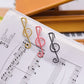 Paperclips - Note Shape - Metal Paperclips - Office Supplies - Folders - Writing Instruments - 100 Pieces