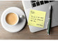 Colorful Sticky Notes - Self-Adhesive Notepads - Student Notebooks - Tear-Off - 4 Packs, 100 Sheets