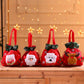 Christmas Gift Bags - Set of 4 - Velvet Material - Candy Bags for Kids - Christmas Apple Bags - Reusable Christmas Gift Bags - Party Bags - 20*20cm