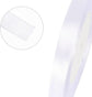 Gift Wrap Ribbon - 22mm Off-White Satin Ribbon - 10mm Wide - Suitable for Gift Wrapping, Valentine&