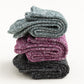 5 Pairs of Socks - Autumn/Winter - Extra Long and Plus Size Double Needle Stitch - Cable Knit - Thick - Warm - Women&