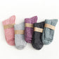 5 Pairs of Socks - Autumn/Winter - Extra Long and Plus Size Double Needle Stitch - Cable Knit - Thick - Warm - Women&