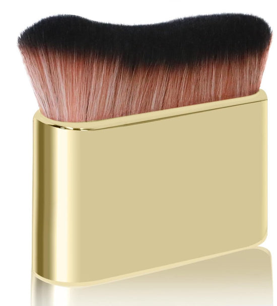 Foundation Makeup Brush - Portable Makeup Brush (Gold)