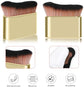 Foundation Makeup Brush - Portable Makeup Brush (Gold)
