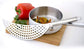 Colander - Stainless steel colander with handle - Kitchen colander - Multifunctional draining rack - Stainless steel kitchen colander