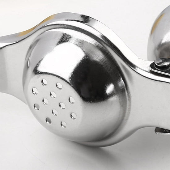 Lemon Juicer - Stainless Steel - Manual Orange Juicer (Silver)