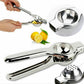 Lemon Juicer - Stainless Steel - Manual Orange Juicer (Silver)