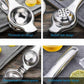 Lemon Juicer - Stainless Steel - Manual Orange Juicer (Silver)