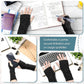 2 Wristbands - Fingerless Gloves - Knitted Women&