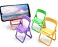 Creative Phone Holder - Foldable - Desktop - Macaron Color - Stool Stand - Ornament - Portable Lazy Stand - 5 Pieces