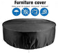 Dust Cover - Round Patio Table, Waterproof Cover - Anti-Fading Furniture Cover - (227 * 100 cm)