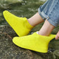 Overshoes - 1 Pair - Waterproof Silicone Overshoes - Reusable, Non-slip, Suitable for Outdoor Activities (Yellow - Size L)