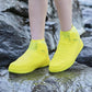 Overshoes - 1 Pair - Waterproof Silicone Overshoes - Reusable, Non-slip, Suitable for Outdoor Activities (Yellow - Size L)