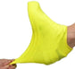 Overshoes - 1 Pair - Waterproof Silicone Overshoes - Reusable, Non-slip, Suitable for Outdoor Activities (Yellow - Size M)