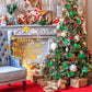 Christmas Baubles - 24 pieces - Large size, 6 cm diameter - Unbreakable plastic - Christmas tree decoration - Various Christmas bauble decorations suitable for weddings, Mother&