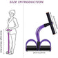 Abdominal Trainer - Abdominal Exercises - Home Full Body Expander - 6 Tubes - Elastic Drawstring