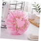 Four-Piece Double Layer Shower Cap Set - Hair Salon - Shower Cap Cover - Kitchen Cap - Pink - Gray - Brown - Light Pink - Women&