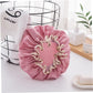 Four-Piece Double Layer Shower Cap Set - Hair Salon - Shower Cap Cover - Kitchen Cap - Pink - Gray - Brown - Light Pink - Women&
