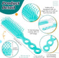 72 pcs Bulk Hair Brushes - Hair Brush Bulk Nylon Brush with Ventilated Hair Brush - For Curly Hair, Wavy Hair, Blow-Drying, Parting, Styling, Detangling Hair - Suitable for Travel, Home, Hotel