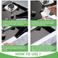 Waterproof Sealing Tape - for floors, walls, countertops, sinks, bathrooms, toilets and baths - 2-pack