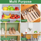 30*300cm non-stick coated shelves - waterproof and oil-resistant - thickened - easy to clean and cut - drawer insert - suitable for refrigerators, desks, cabinets, kitchens