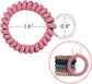 Elastic Bracelet Keychain - Flexible Spiral Bracelet Keychain - For Sauna, Gym, Swimming Pool, ID Card & Outdoor Sports 6-Pack