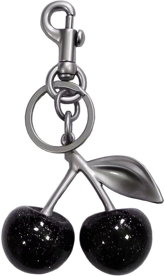 Cherry Charm Keychain - Fashion Accessory for Women&