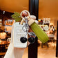 Cherry Charm Keychain - Fashion Accessory for Women&