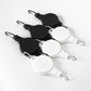 Plant Hooks - Retractable Plant Hanger - Easy-Access Hanging Flower Baskets - For Garden Baskets, Pots, and Feeders - Pack of 6