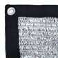 Reflective Aluminum Curtain Net with Eyelets - Sun Protection Cover - 6.5 ft x 6 ft