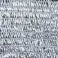 Reflective Aluminum Curtain Net with Eyelets - Sun Protection Cover - 6.5 ft x 6 ft