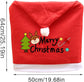 Chair Covers (5 Pieces) - Dining Chair Cover - Sofa Cover - Chair Covers - Christmas Chair Covers - Perfect for Christmas Holiday Dining Table and Chair Decorations - Home Kitchen Party Decorations