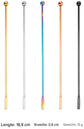 5 304 stainless steel coffee yogurt honey stirrers - bar juice - cocktail - creative cocktail sticks