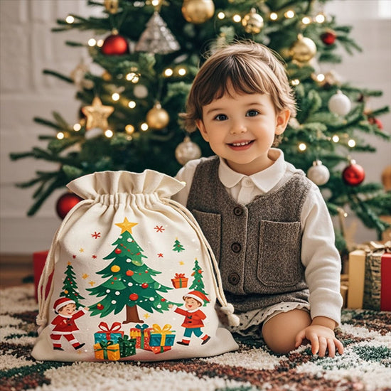 Gift Bags - Large Gift Bags - Packaging Bags - Large Gift Bags - Christmas Gift Bags - Wrapped Gift Bags - Cotton Storage Bags - 48x65cm