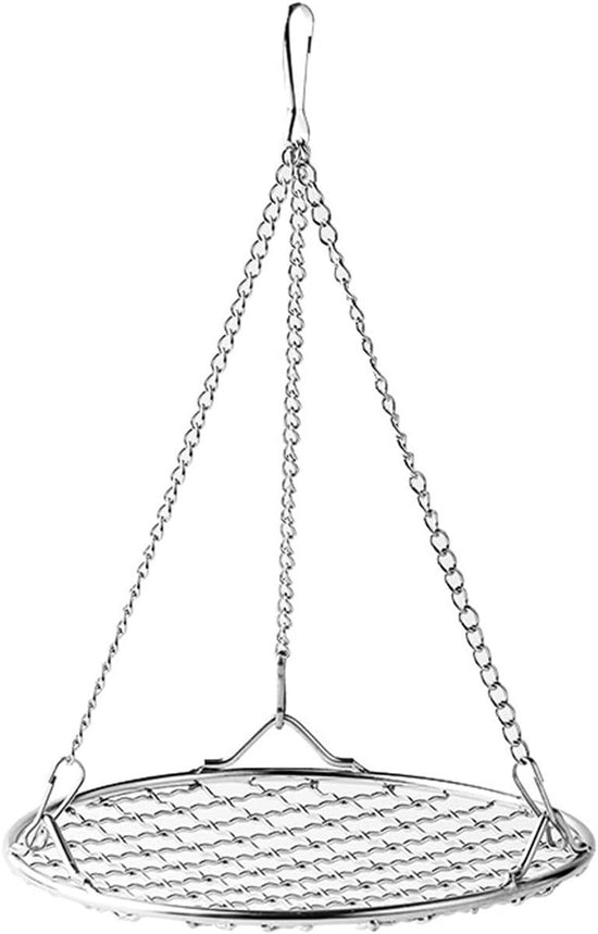 Stainless Steel Bird Toys - Small Pet Toys - Hanging Bird Cage Accessories - Suitable for Various Birds - For Balance Training of Small Parrots, Hamsters, etc.
