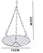 Stainless Steel Bird Toys - Small Pet Toys - Hanging Bird Cage Accessories - Suitable for Various Birds - For Balance Training of Small Parrots, Hamsters, etc.