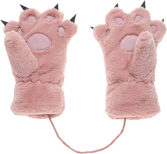 Gloves - 1 pair - Winter gloves - Cartoon gloves - Neckband - Children&
