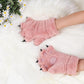 Gloves - 1 pair - Winter gloves - Cartoon gloves - Neckband - Children&