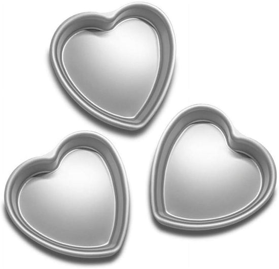 Heart-shaped baking tins - Aluminum baking tins - Valentine&