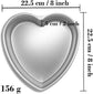 Heart-shaped baking tins - Aluminum baking tins - Valentine&